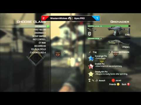 EGL5: Call of Duty: MW3 (Xbox 360) : Apex.PRO vs Western Wolves : Map 4 - WBR6