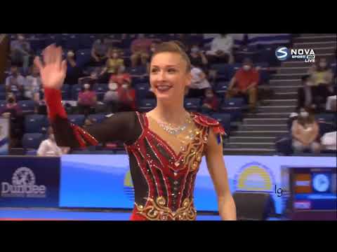 Andreea Verdes Clubs AA Qualifications European Championships Varna 2021