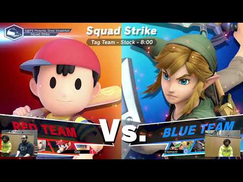 Sheik Smashfest - Squad Strike Gio vs Element LR4