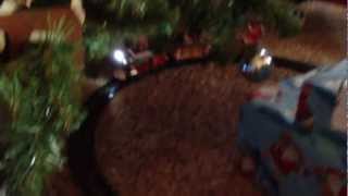 preview picture of video 'Christmas Morning Train.'