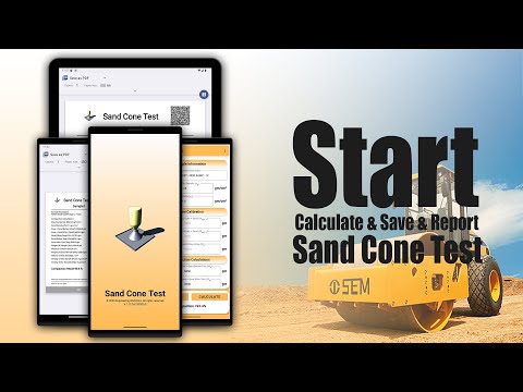 Sand Cone Test