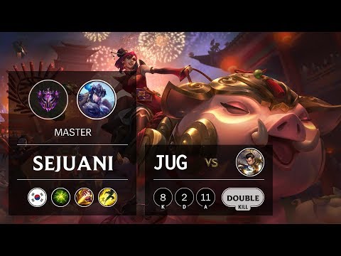 Sejuani Jungle vs Xin Zhao - KR Master Patch 9.12