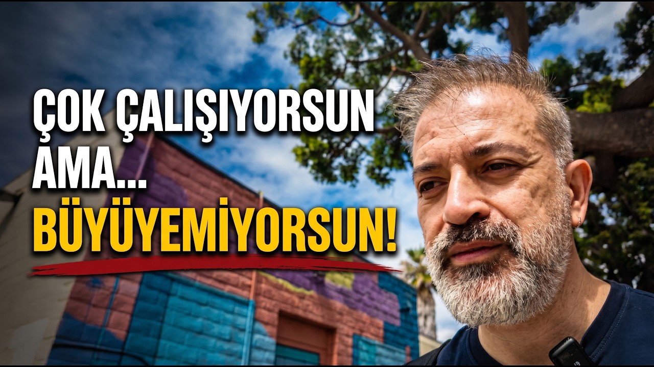Girişimciler Neden Büyüyemiyor? Asıl Sorun Para Değil!  - Los Angeles Vlog #5
