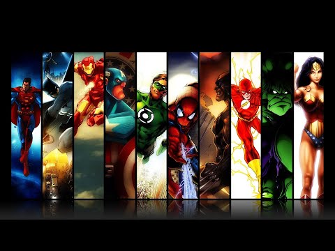 Superhero justice memory game Video