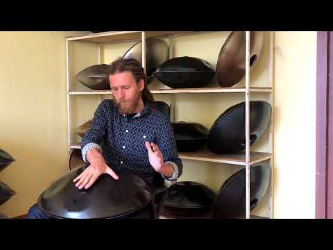 Overtone Handpan, Composition "Magic Sound of Goa" by Pasha Aeon