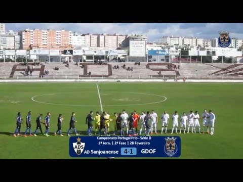 Campeonato Portugal Prio Série D - 2ª fase - 3ª Jorn. [ AD Sanjoanense 4 - 1GDOF ]