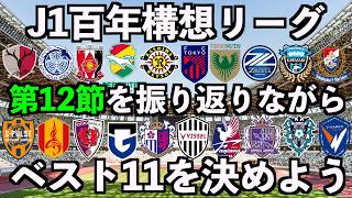 【J1百年構想リーグ】第12節の振り返りとベストイレブンを考えよう【霜月陸斗】