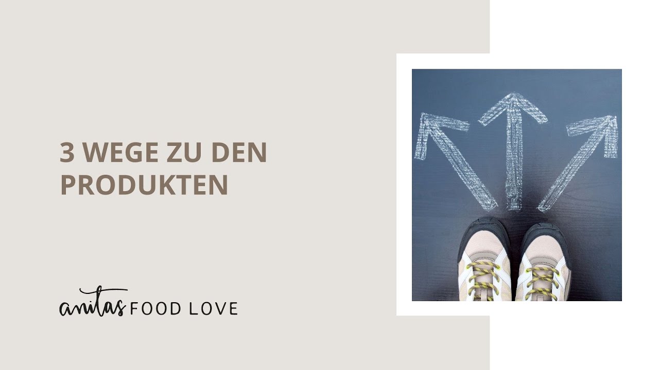Wege zu den Produkte