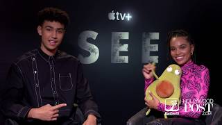 tv+ Nesta Cooper and Archie Madekwe Interview SEE video