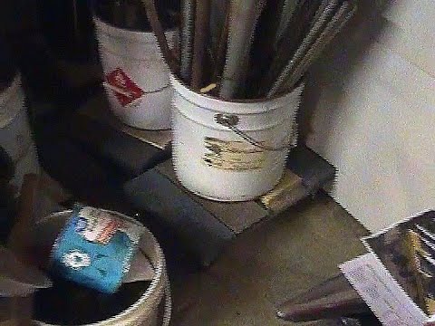 Unique method for Storing Metal Stock in My shop #221