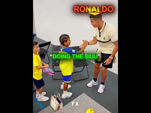 The Next Generation Respects The GOAT... 🐐❤️
