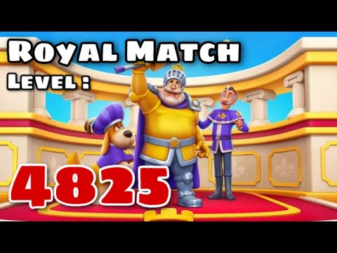 Royal Match Level 4825 | Hard Level Area 67 King’s Nightmare | Winter Camp - Battle Team