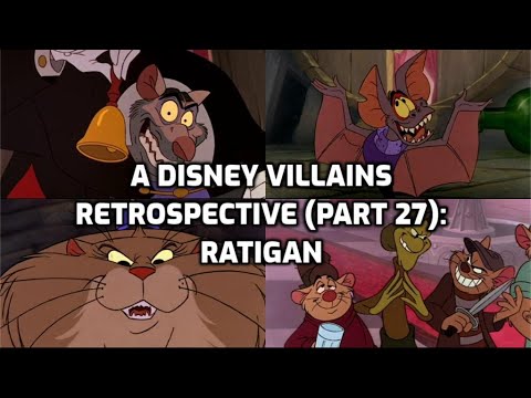 A Disney Villains Retrospective, Part 27: Ratigan (The Great Mouse Detective)