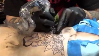 Part 1 of my sternum tattoo