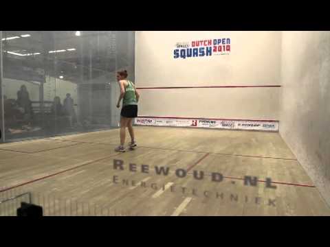 Vanessa Atkinson verus Sarah Kippax Dutch Open Squash 2010