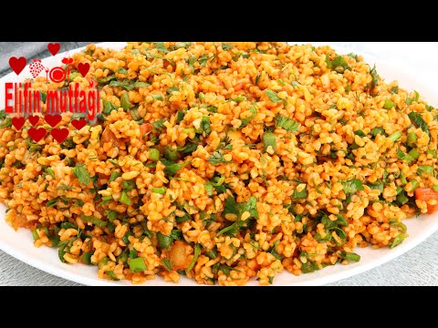 Healthy and Delicious Bulgur Salad Recipe Practical Salad Recipes