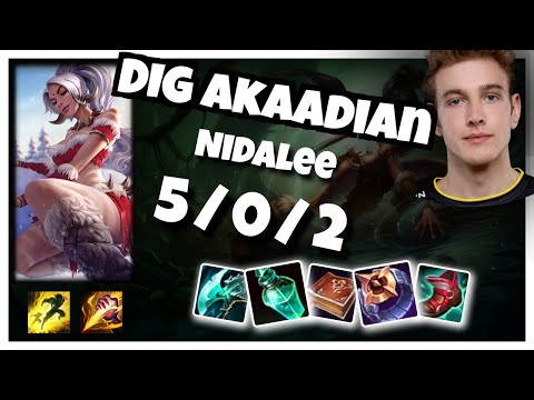 Akaadian Nidalee s11 Jungle Challenger Replay (5/0/2) - NA