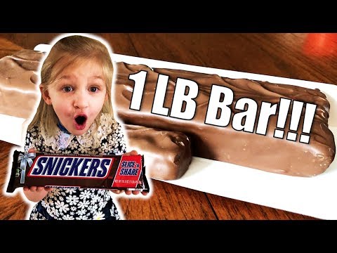 1lb Snickers Bar Challenge (2,000+ Calories)