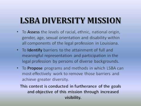 2010 Lsba Diversity Video Rules Guidelines