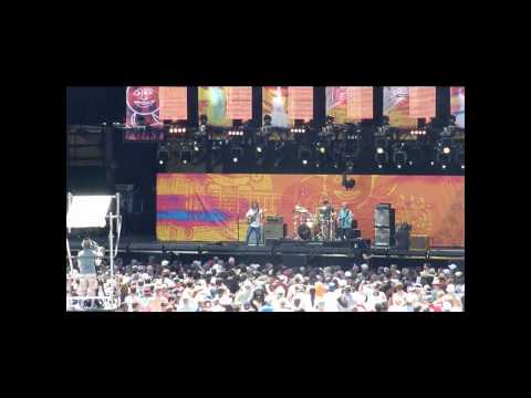 Sonny Landreth at Crossroads Festival with Eric Clapton