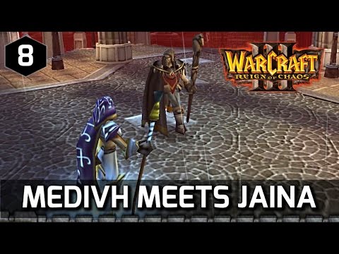 Warcraft 3 Story ► Medivh tells Jaina to Lead the Humans to Kalimdor