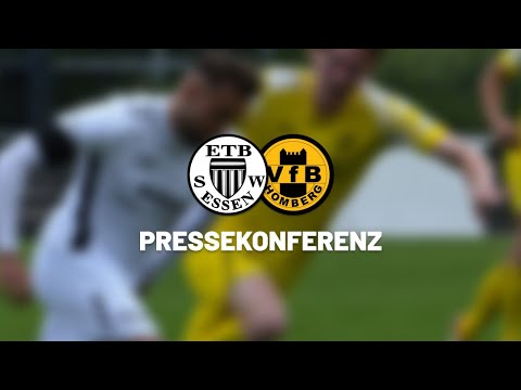 Pressekonferenz | ETB Schwarz-Weiß Essen vs. VfB Homberg | Oberliga Niederrhein 2025/26