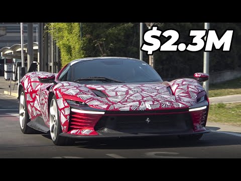 Thumbnail for This is how the NEW $2.3M FERRARI looks on the road by Ferrari, Car