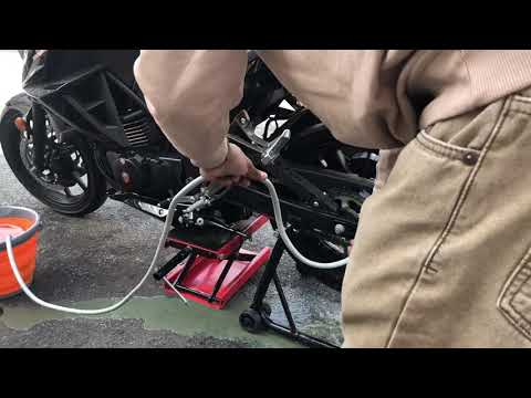 Thumbnail for How to Clean Motorcycle Chain & Apply Chain Lube / JONWAY YY350-9a / Vitacci / Venom GTO 250cc by Jonway