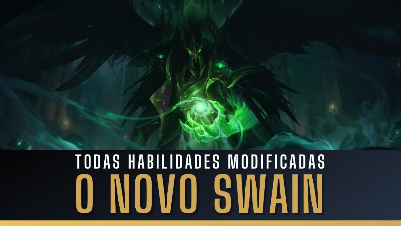 TESTEI O NOVO SWAIN! AGORA, ELE CONSEGUE ULTAR ATÉ 100X SEGUIDAS