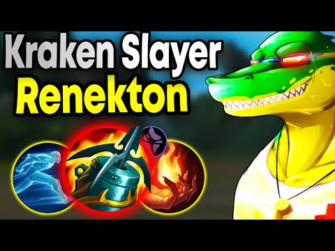 What Happens When Rank 1 Renekton Plays Kraken Slayer In Gold!