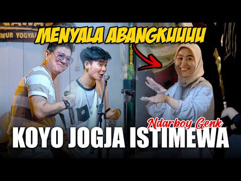 Koyo Jogja Istimewa - Ndarboy Genk (Live Ngamen) Tri suaka ft Andika Mahesa