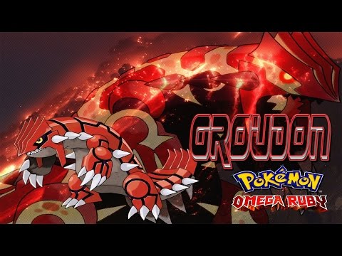Pokemon Omega Ruby Capturing GROUDON!!!