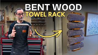 Build a Curved Spa-Style Towel Rack with Bent Lamination