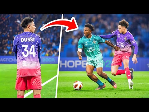 I Became a Pro Footballer in front of 40.000