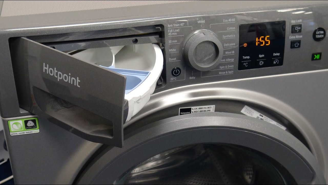 Hotpoint NSWM863C 8Kg 1600 Spin Washing Machine