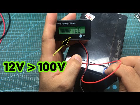 12V-84V capacity - voltage LCD Monitor