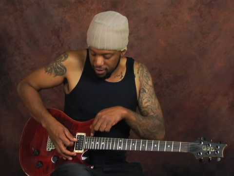 Drop D tuned rhythm guitar grooves lesson in heavy styles of Black Sabbath and Down
