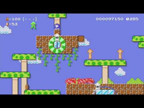 PAPERBACKED AFTERMATH ~ Normal 100 Mario Challenge - Super Mario Maker - No Commentary 1bp