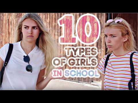 ¡Los 10 tipos de chicas en el primer día de clases!