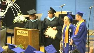 Phi Theta Kappa Recognition - Barton graduates Morgan Cooper & Matt Koch