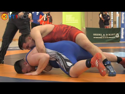 🤼 | Wrestling | German Championships 2019 Juniors (Greco) - 130kg Round 3 | Schmidt vs. Weber