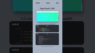 Master Page Scroll Effects with HTML, CSS & JS 🚀 | Smooth Animations | MZCode01 #csstips #cssshorts