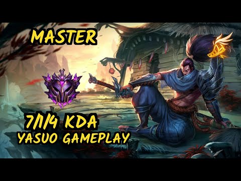b4dd (YASUO) vs NEEKO - 7/1/4 KDA TOP GAMEPLAY - BR Ranked MASTER
