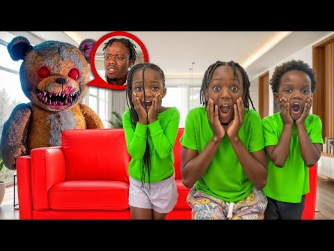 Super Dad Turns Into Teddy Bear