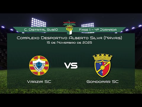 AFPorto Sub10 - 1ª Fase Série 8 - 4ª Jornada - Varzim SC vs Gondomar SC (Resumo)