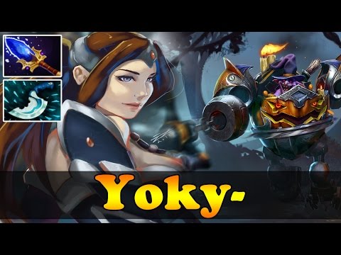 Yoky- 7400 MMR Mirana and Timbersaw - Dota 2