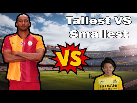 TALLEST team vs SMALLEST team - Researching Fifa 20 #1