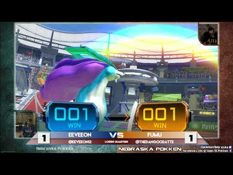 10 Eeveeon vs Fumu - Pokken at Underground 9/12/17