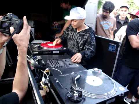 Qbert battle of the year Red Bull BoomBus
