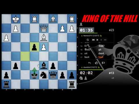 SCACCHI Partite Online 65 - Torneo delle Varianti 2016 - KING OF THE HILL
